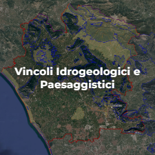 Anteprima della mappa Vincoli Idrogeologici e Paesaggistici